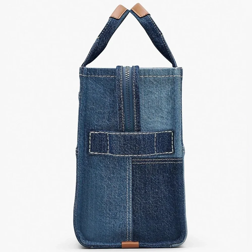 Marc Jacobs The Denim Medium Tote Bag - Picture 3 of 13